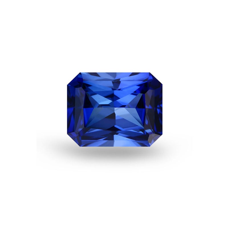 Synthetic Blue Corundum